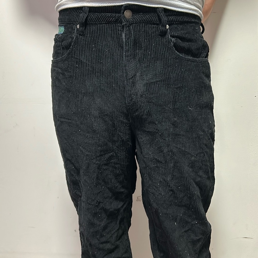 empyre tori 90s black corduroy skate pants